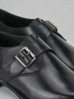 Stringate pelle nero