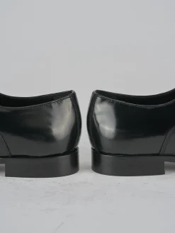 Stringate pelle nero