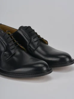 Stringate pelle nero