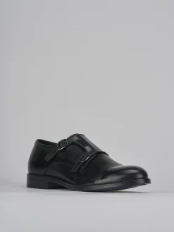 Stringate pelle nero