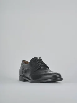 Stringate pelle nero