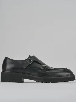 Stringate pelle nero