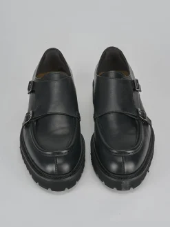 Stringate pelle nero