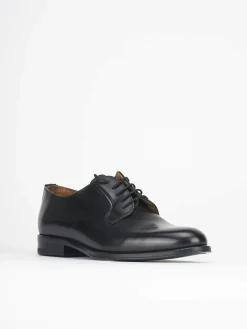 Stringate pelle nero