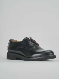 Stringate pelle nero