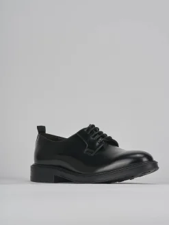 Stringate pelle nero