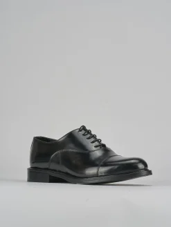 Stringate pelle nero