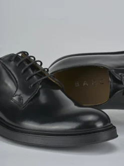 Stringate pelle nero