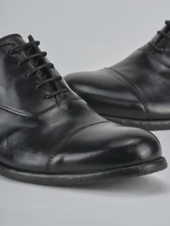 Stringate pelle nero