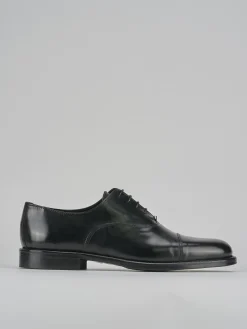 Stringate pelle nero