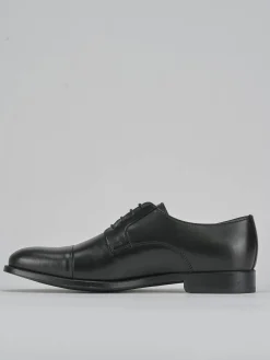 Stringate pelle nero