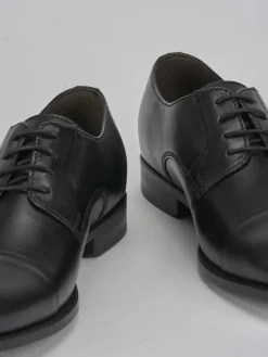 Stringate pelle nero