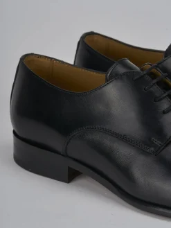 Stringate pelle nero