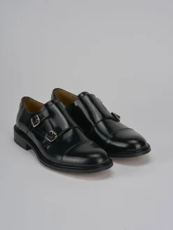 Stringate pelle nero