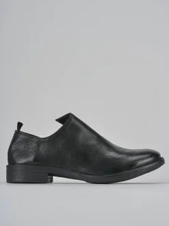 Stringate tacco 1cm pelle nero