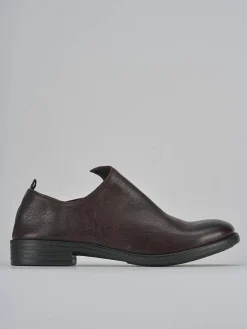 Stringate tacco 1cm pelle bordo'