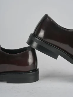 Stringate tacco 2cm pelle bordo'