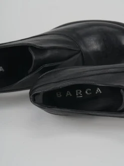 Stringate tacco 1cm pelle nero